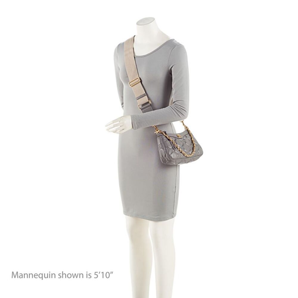 Gucci Jumbo GG Matelasse Leather Chain Small Crossbody - Picture 5 of 13